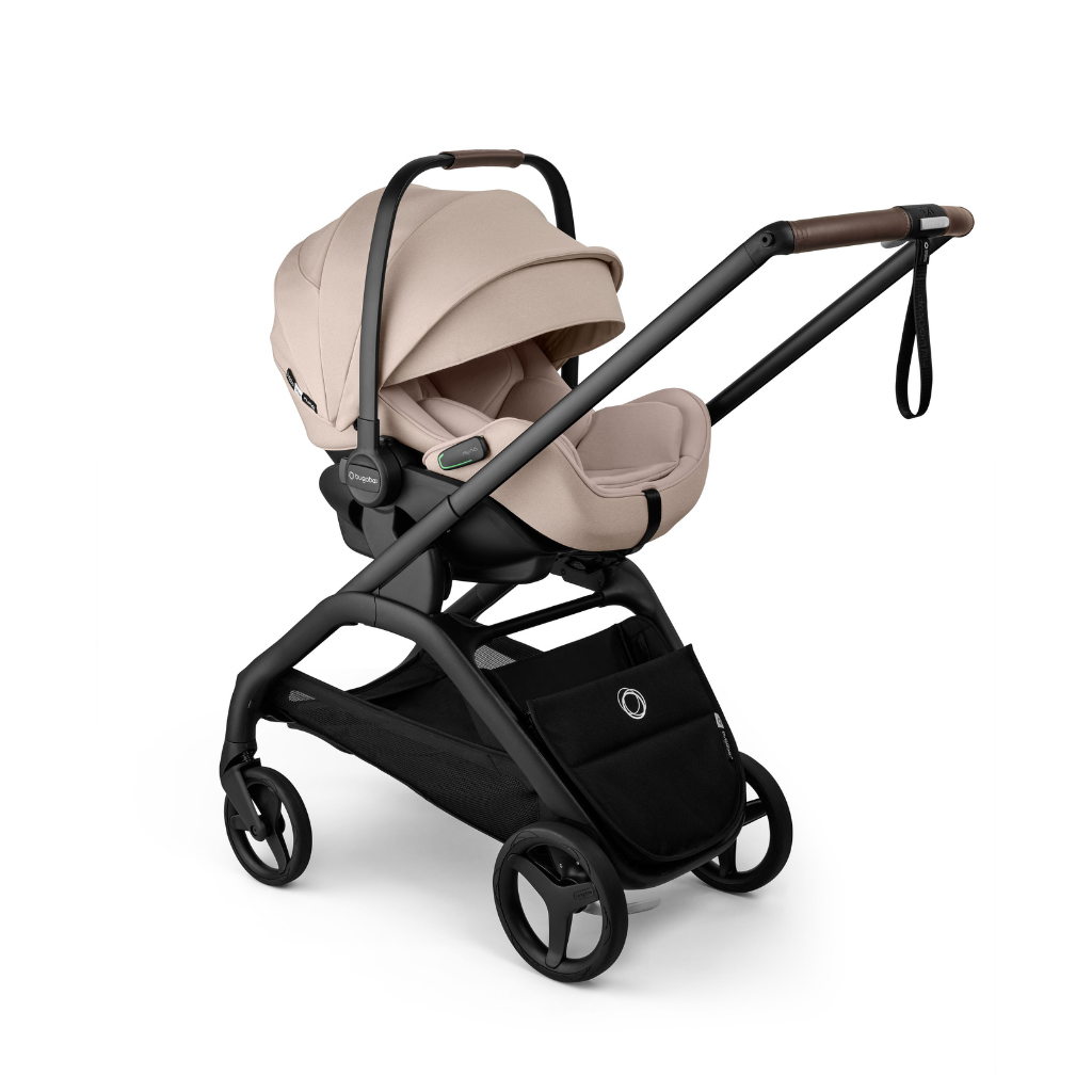 Bugaboo Draagbare autostoel Otter by Nuna R129 Groep 0+ Desert Taupe Melange