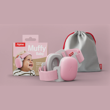 Alpine Oorbeschermers Muffy Baby Pink