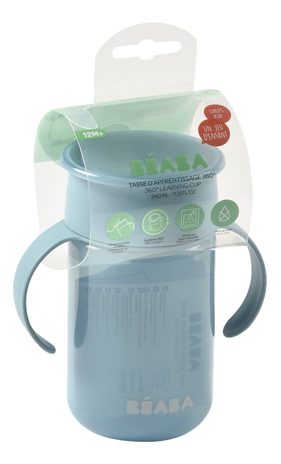 Béaba Oefenbeker 360° blauw 340 ml