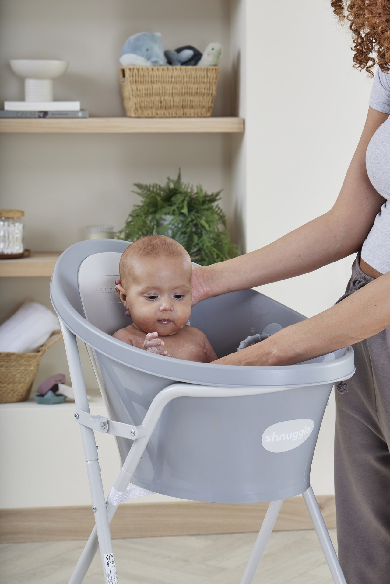 Shnuggle Badje Pebble Grey