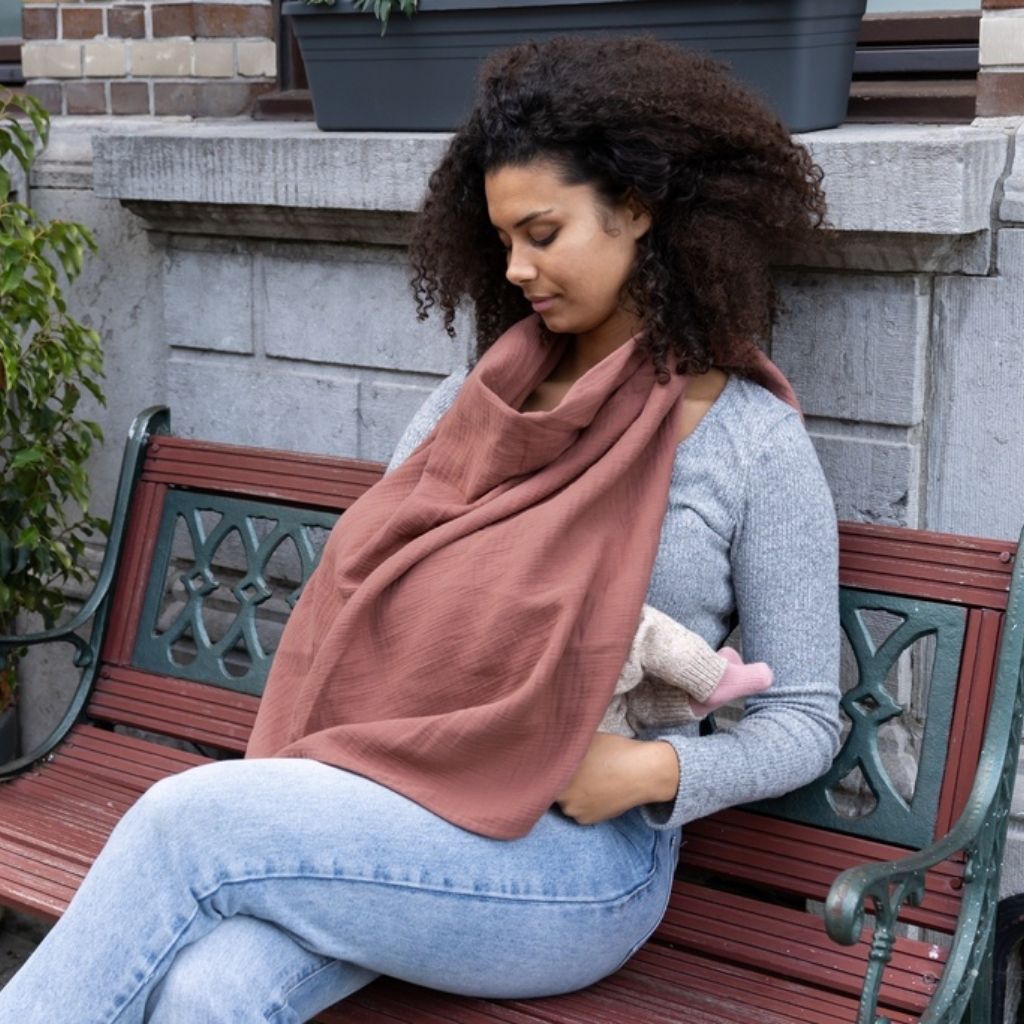 doomoo Echarpe d'allaitement Mom'n Play Tetra Brick