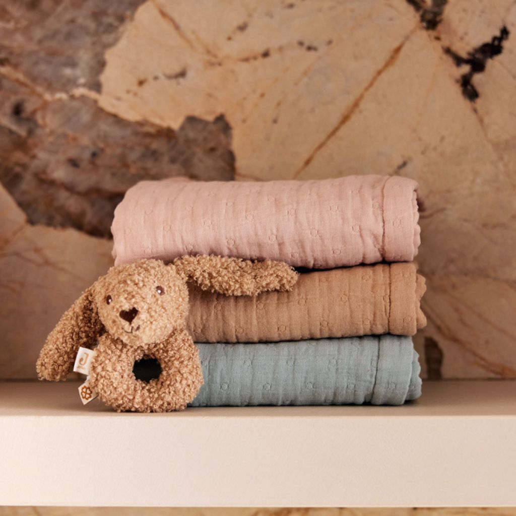 Jollein Deken voor wieg of park Biscuit B 75 x L 100 cm