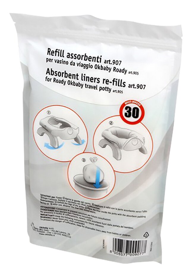 OK Baby Potje opvouwbaar Roady New White