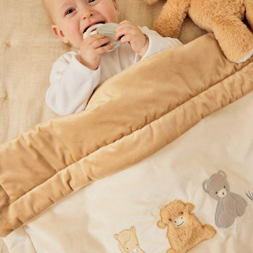 Noukie's Couverture Veloudoux® Fluffy & Orso 75 x 100 cm