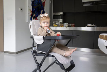 Topmark Eetstoel Lucky beige/grijs