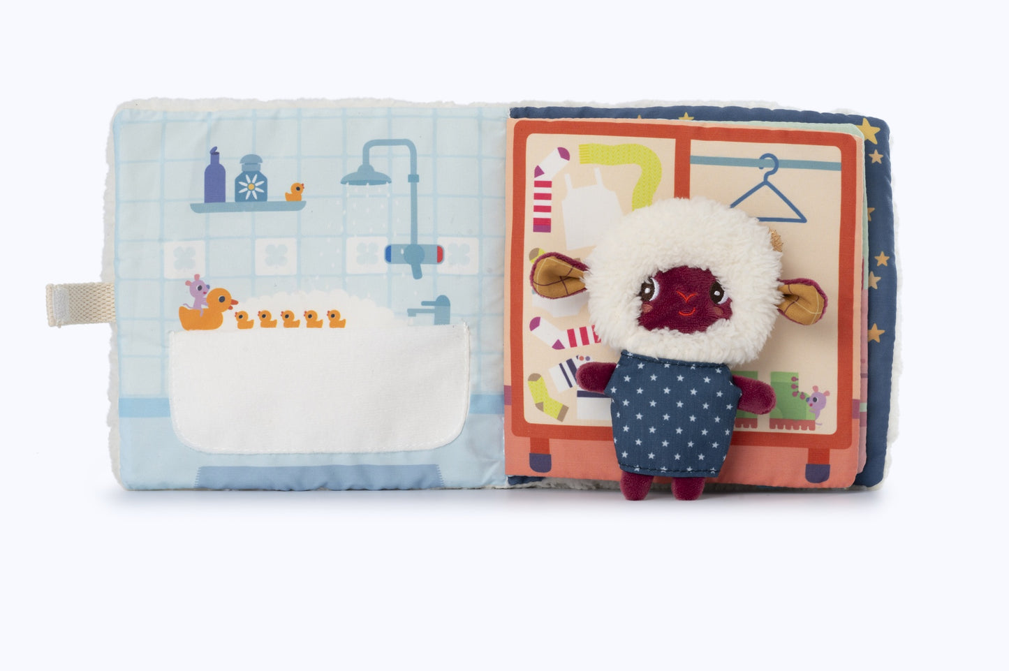 Lilliputiens Knuffelboekje "Slaap Zacht Yvon"