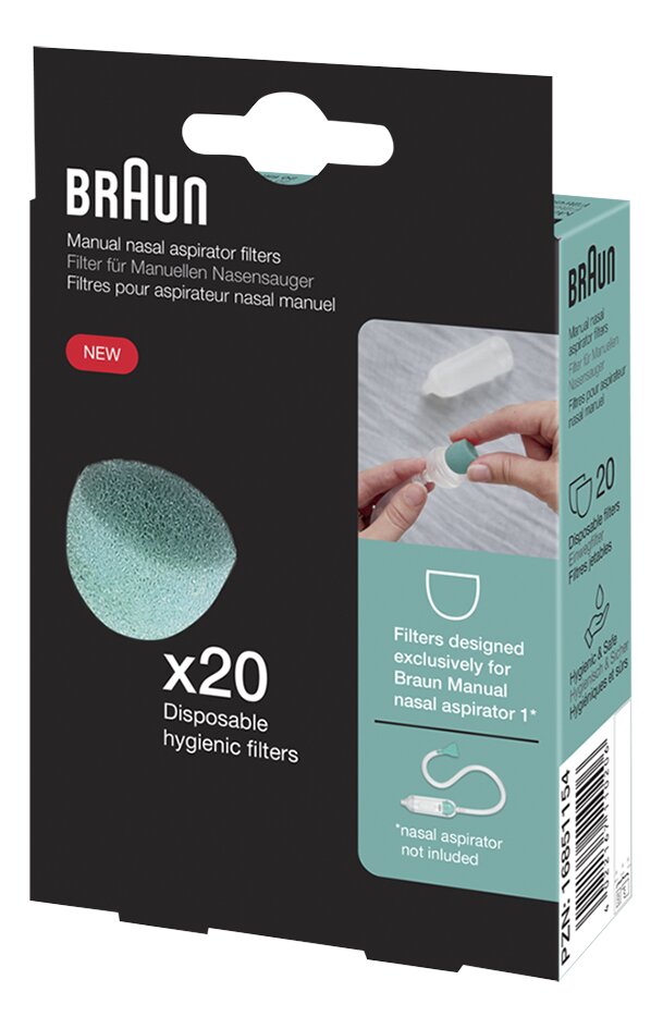 Braun Wegwerpcapsules voor neusreiniger 1 - 20 stuks