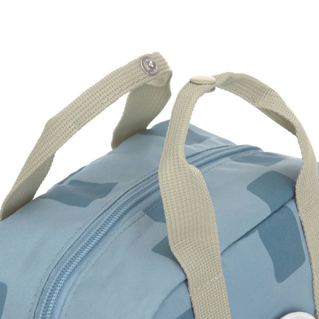 Rugzakje Mini Square Pattern Party Blue
