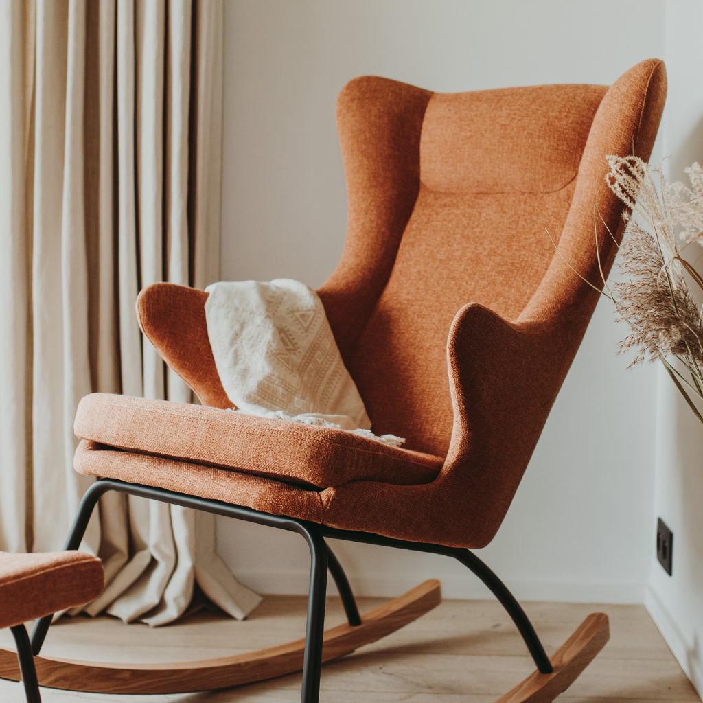 Quax Schommelstoel Rocking Chair De Luxe Adult Terra