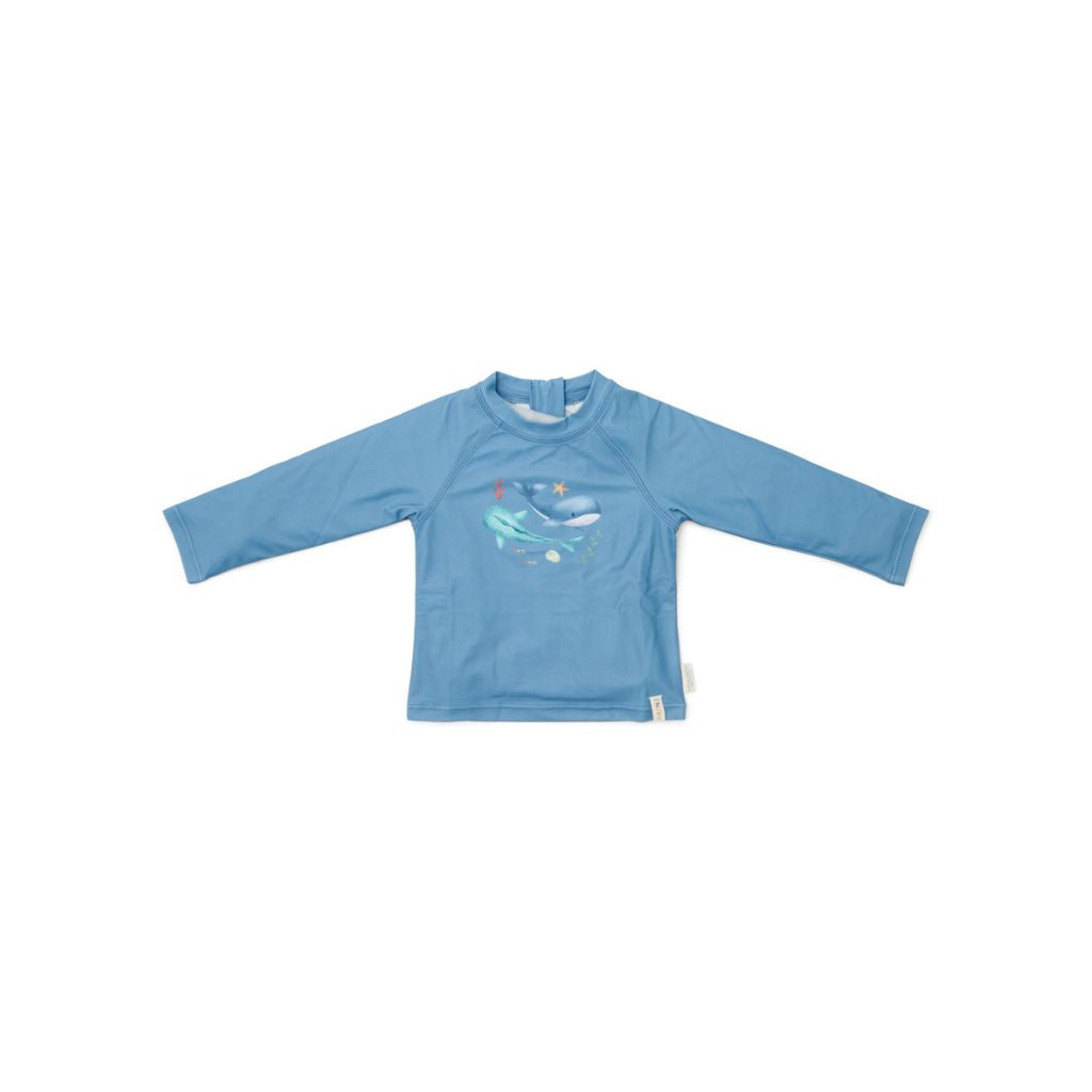 Little Dutch Zwemshirt lange mouwen Ocean Blue