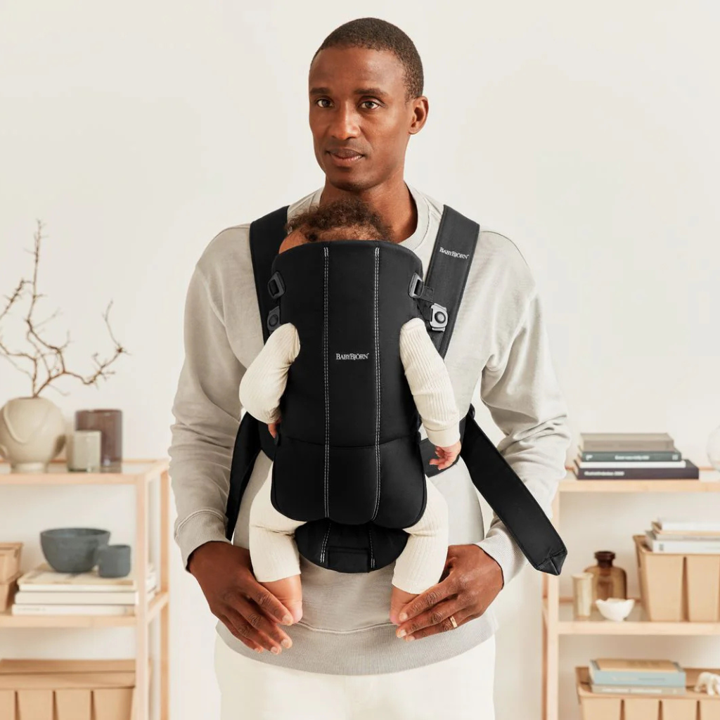 BabyBjörn Porte-bébé combiné Harmony 3D-mesh noir