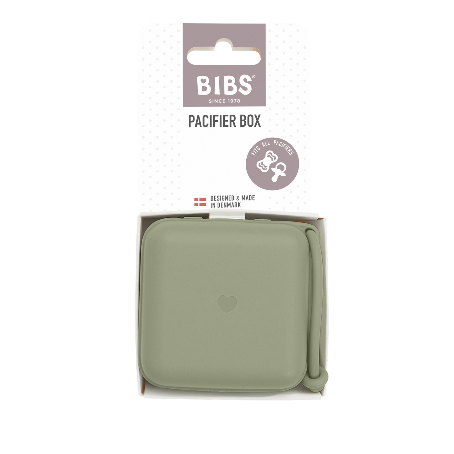 Bibs Boîte de rangement pour sucette Sage