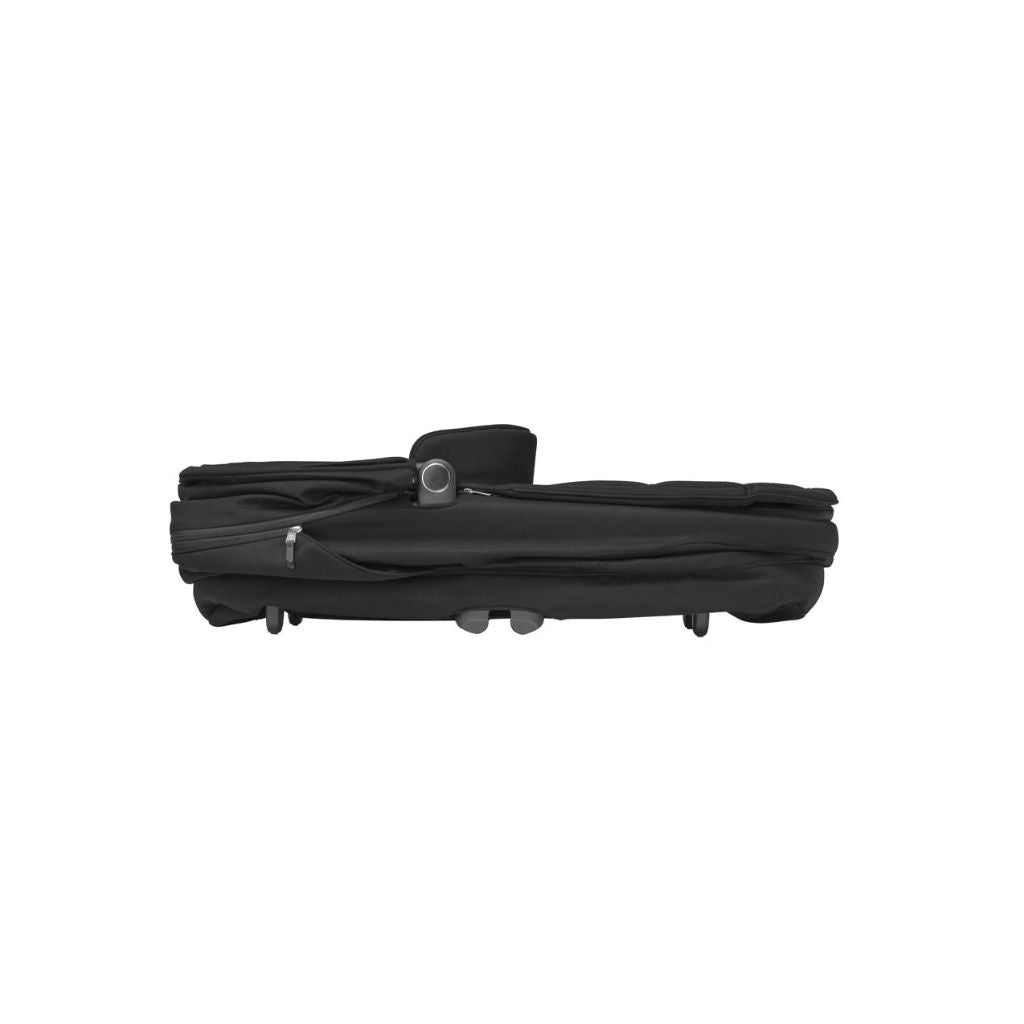 Maxi-Cosi Kinderwagen 5-in-1 Oxford Twillic Black + Sense draagmand + adapter + autostoel Pebble 360 pro 2 + basis Familyfix 360 Pro