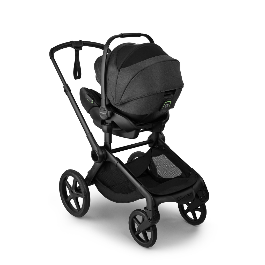 Bugaboo Draagbare autostoel Otter by Nuna R129 Groep 0+ Mineral Washed Black