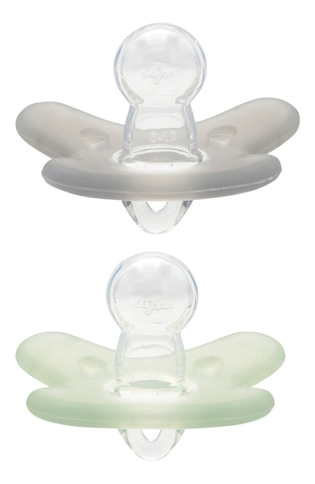 Difrax Sucette + 6 mois Natural Stone/Sage