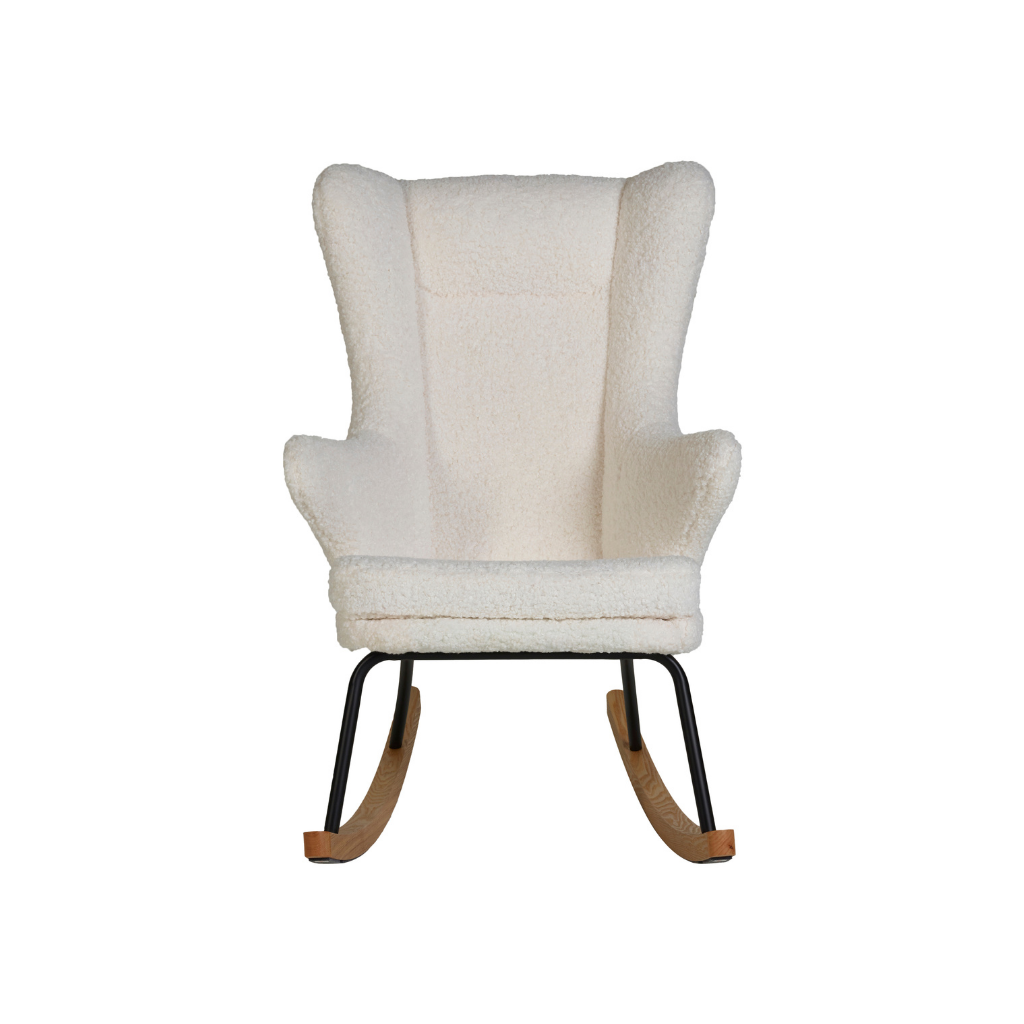 Quax Fauteuil à bascule Rocking Chair De Luxe Adult Teddy Limited Edition