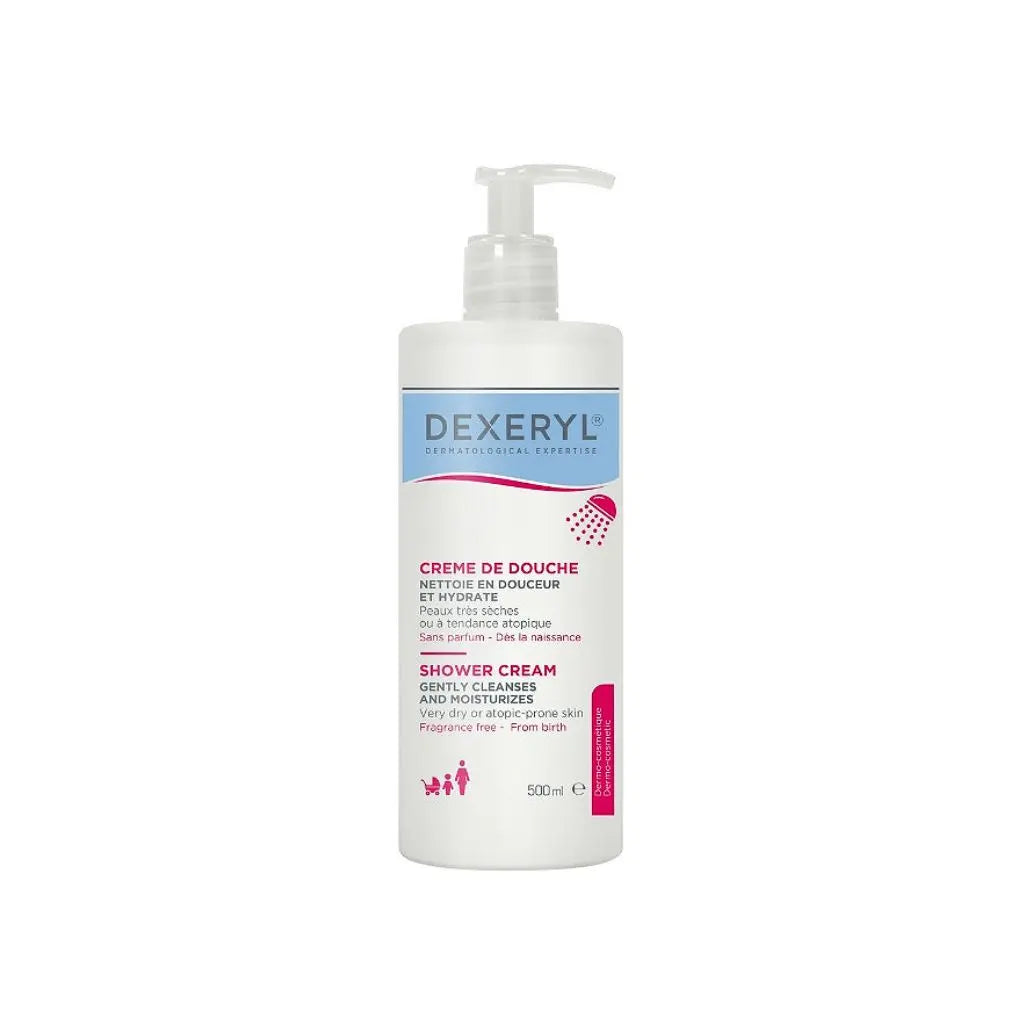 Dexeryl Douchecrème zeer droge huid - 500ml