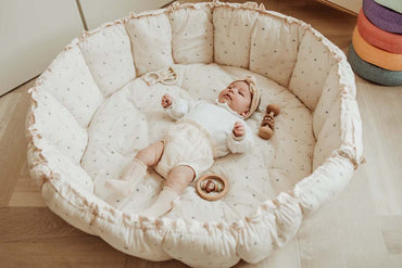 Play&Go Babymat Cocoon Bloom Moon Beige