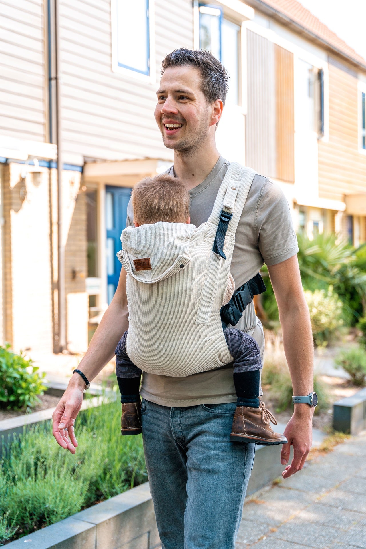 ByKay Porte-bébé combiné Click Carrier Deluxe Pro Almond Sand