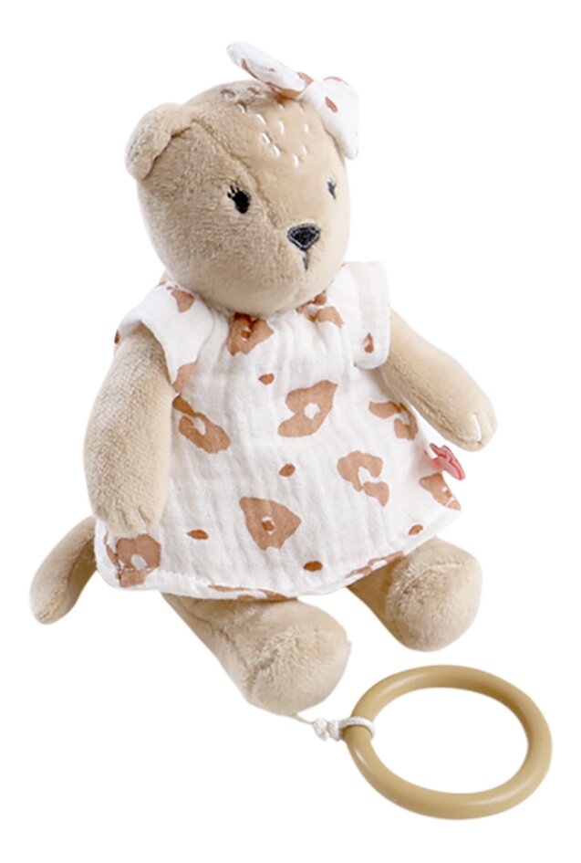 Noukie's Peluche musicale Babou & Kendi 21 cm