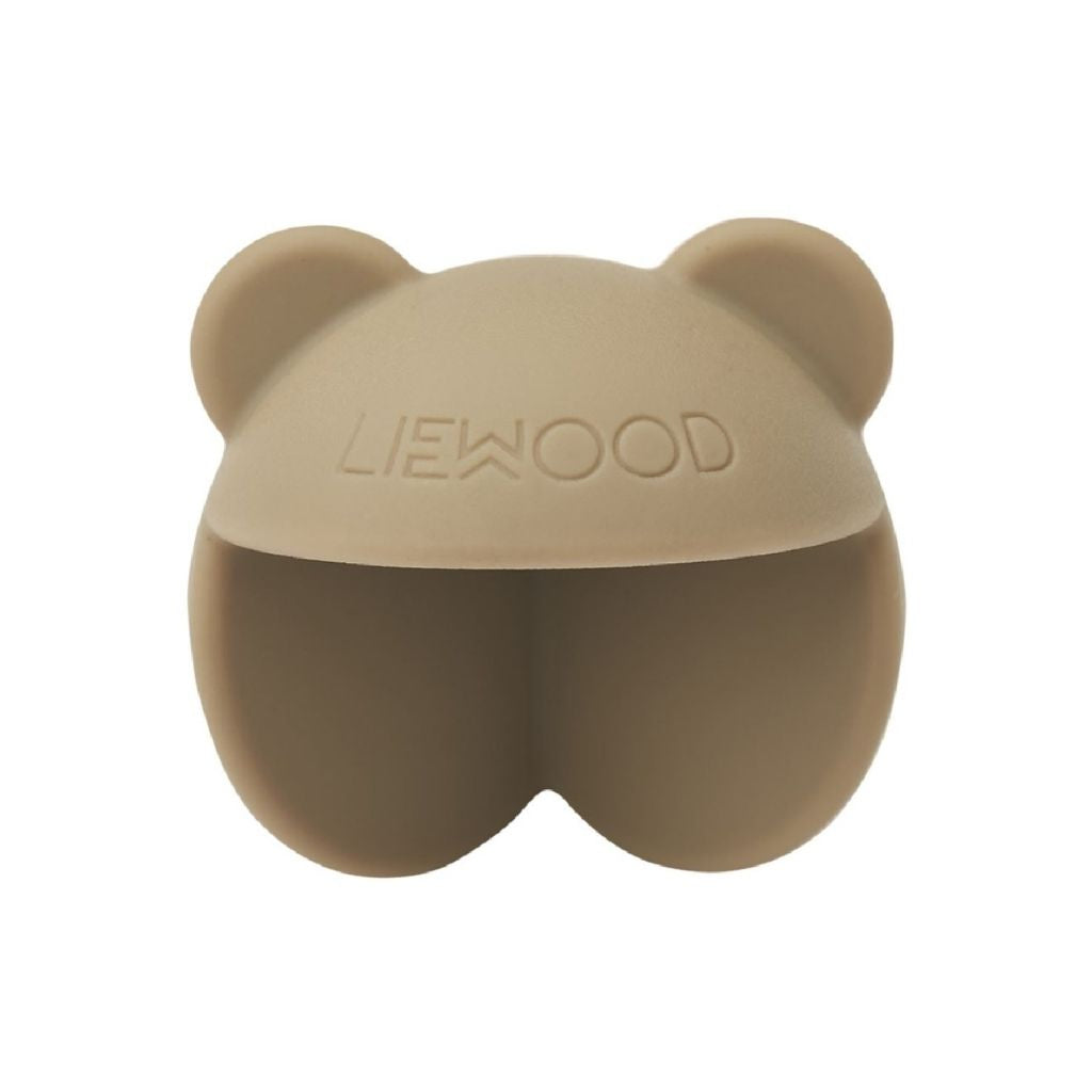 Liewood Protection pour coins de table Abraham Bear Oat - 4 pièces