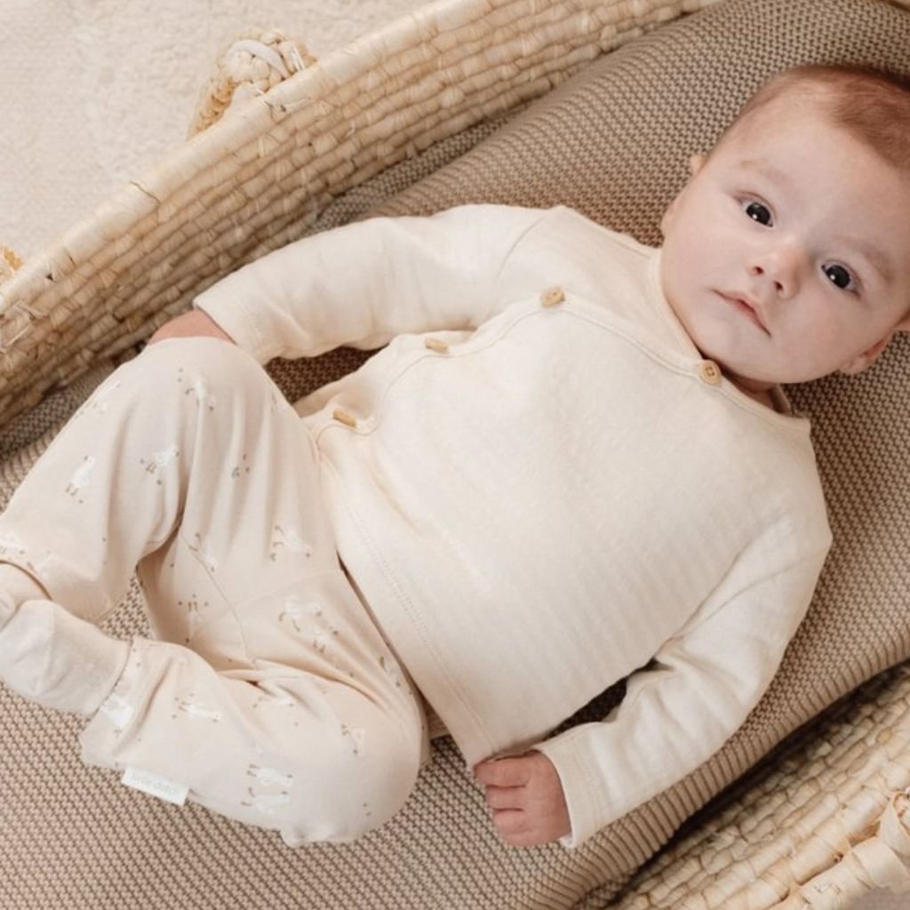 Little Dutch Legging Little Goose Sand