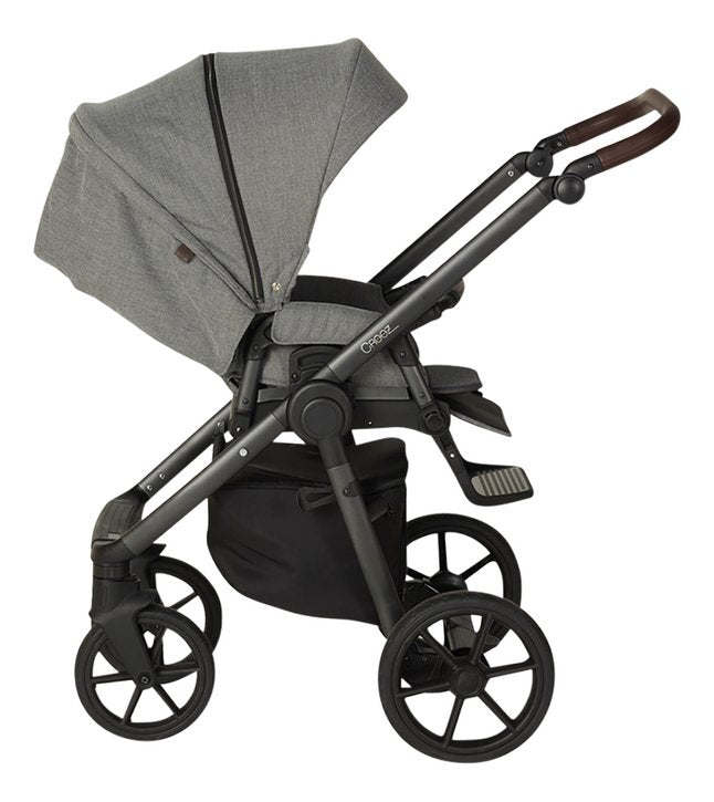 Quax Poussette 3 en 1 Crooz Titanium Grey