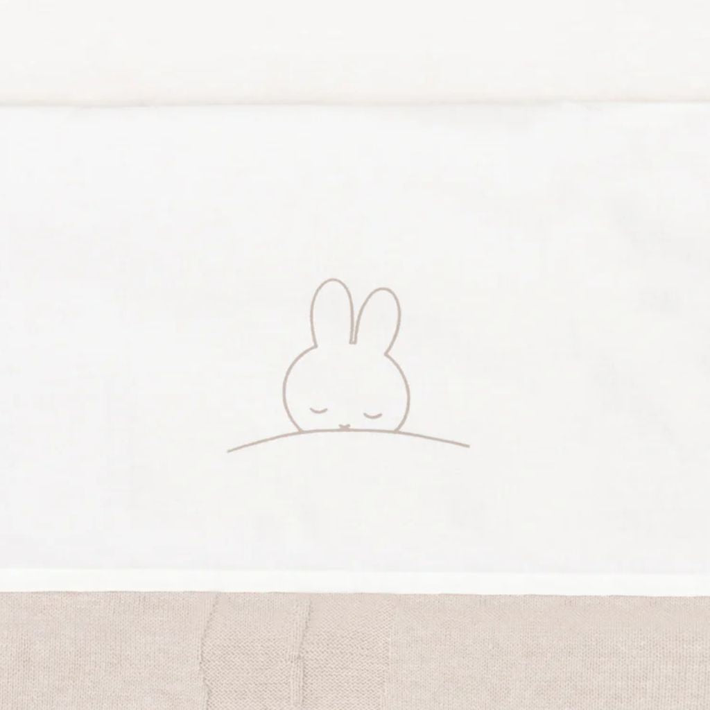 laken wieg miffy 75x100cm nijntje nougat