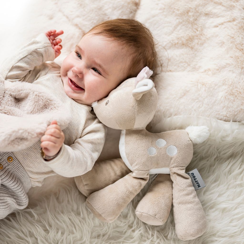 Nattou Peluche biche