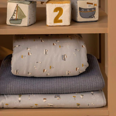 Little Dutch Deken voor bed Sailors Bay Blue