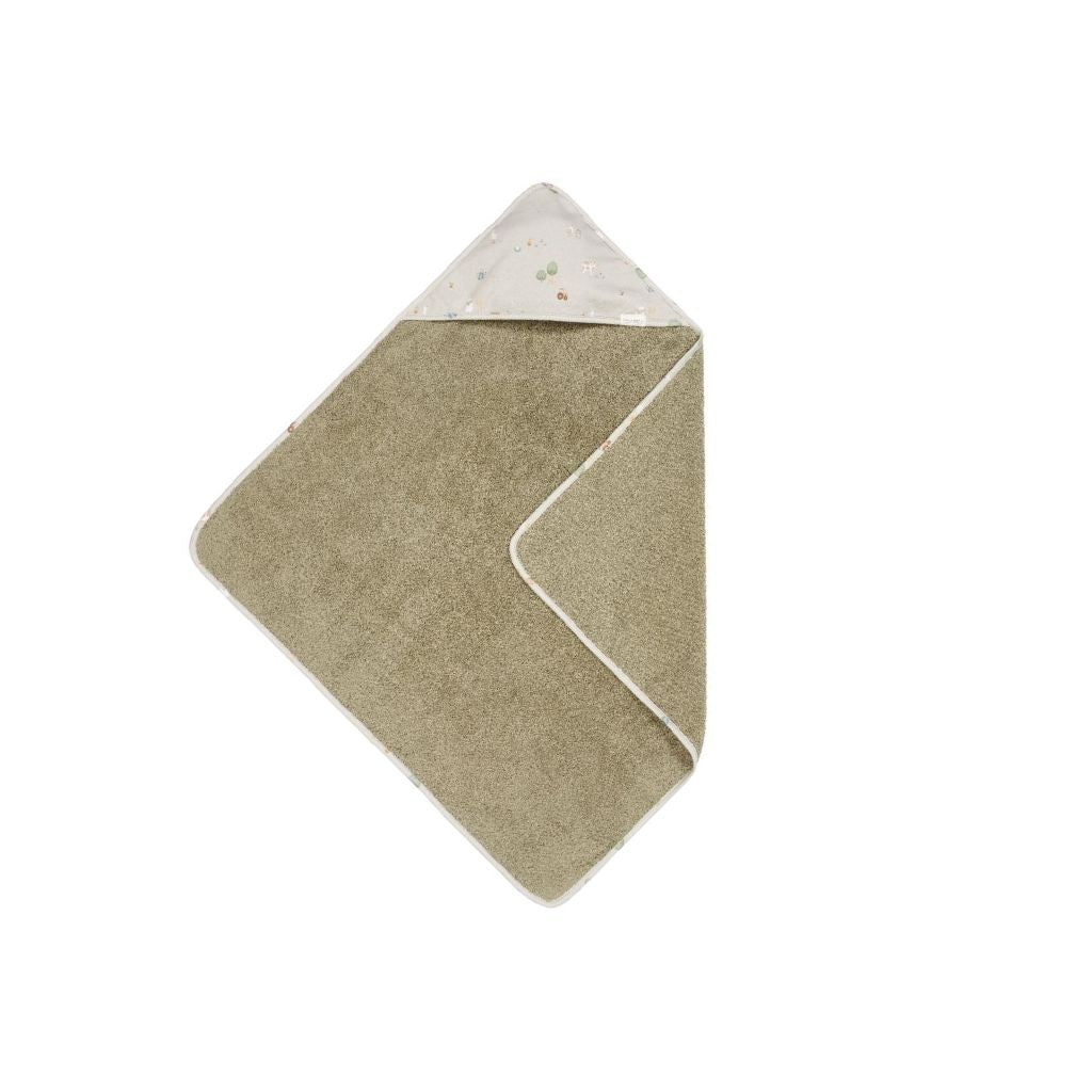 Little Dutch Badcape Little Farm Olive Green