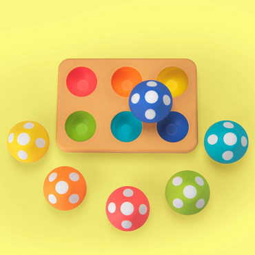 Sassy Trieur de formes Mischievous Matching Mushrooms