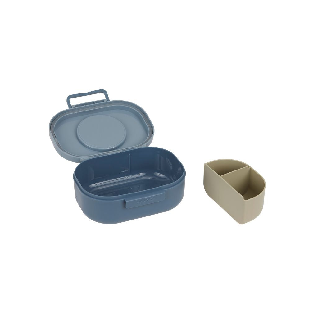 Lässig Snackdoosje Pattern Party blue/green