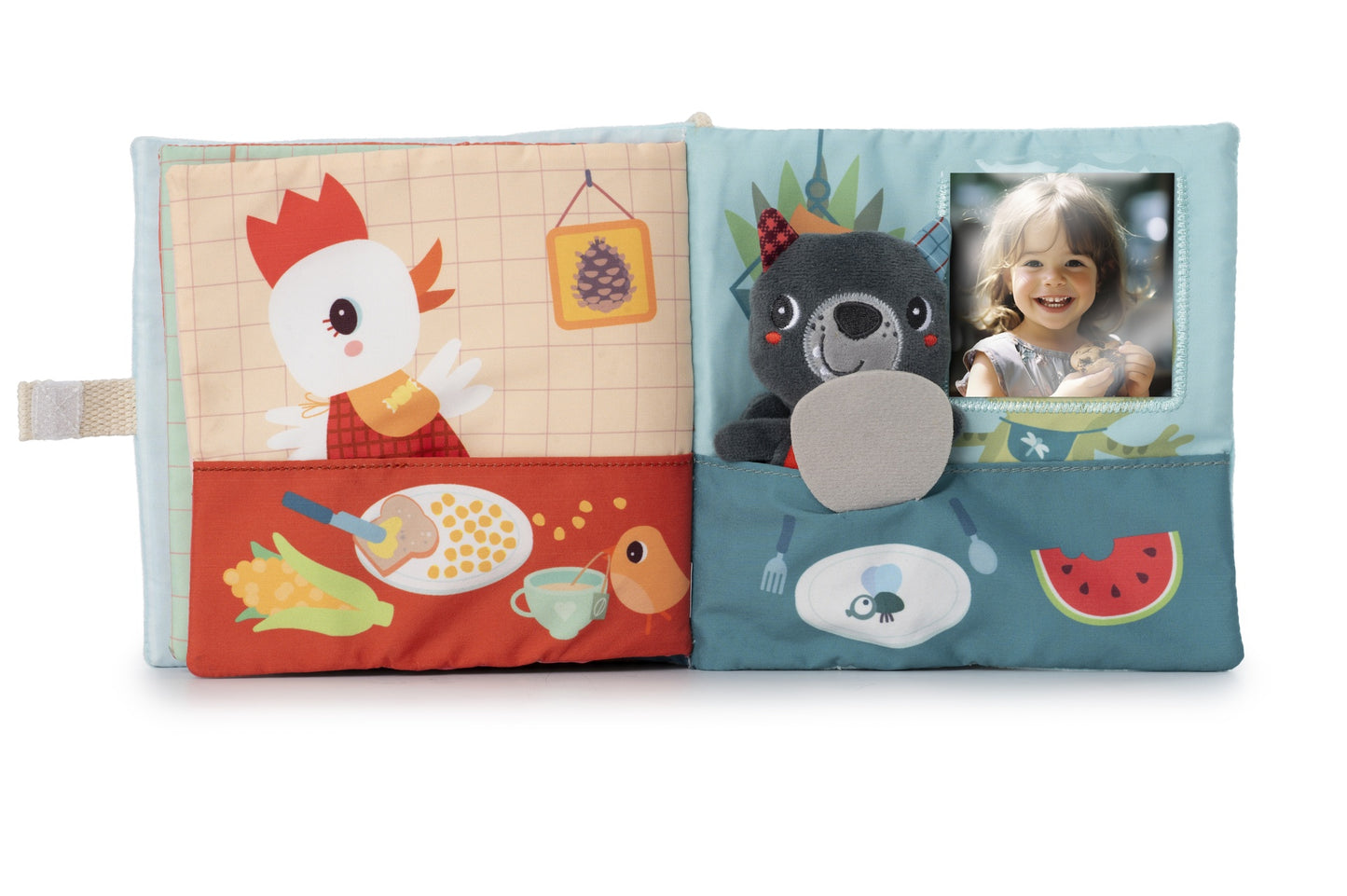 Livre Doudou Lilliputiens « Louis le Gourmand »