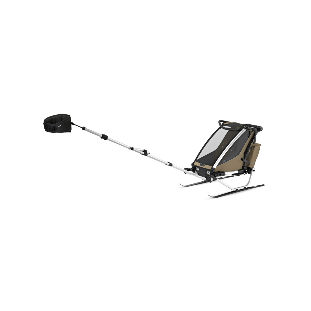 Thule Remorque de vélo Chariot Cross simple Faded Khaki