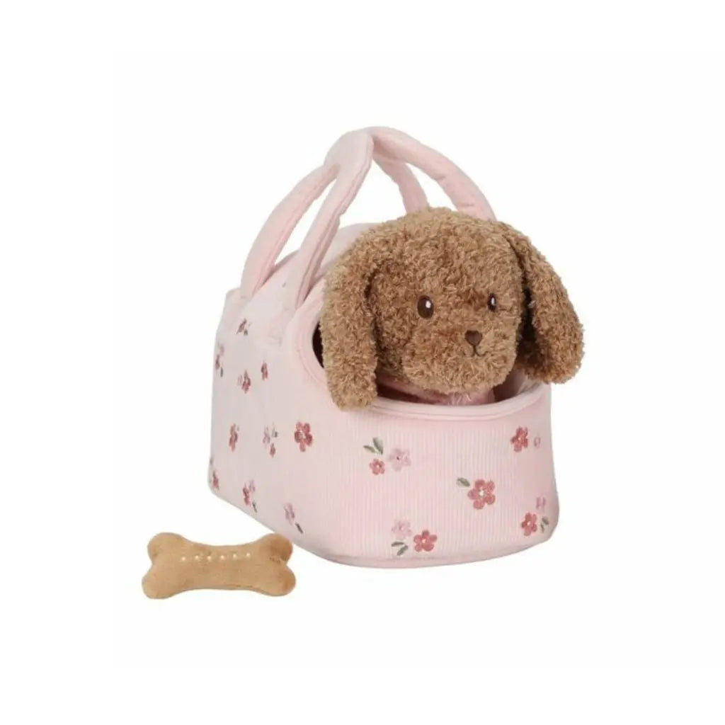 Little Dutch Peluche chien Jackie dans un sac