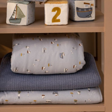 Little Dutch Bedomranding Sailors Bay Blue blauw