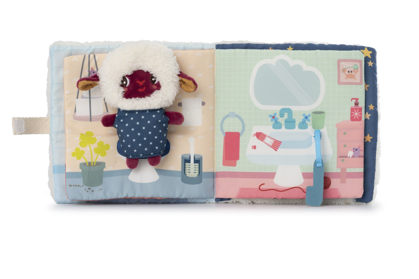 Lilliputiens Knuffelboekje "Slaap Zacht Yvon"