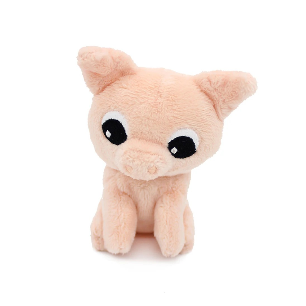 Les Déglingos Peluche Barbekiou cochon Maman et Bébé Rose Ptipotos