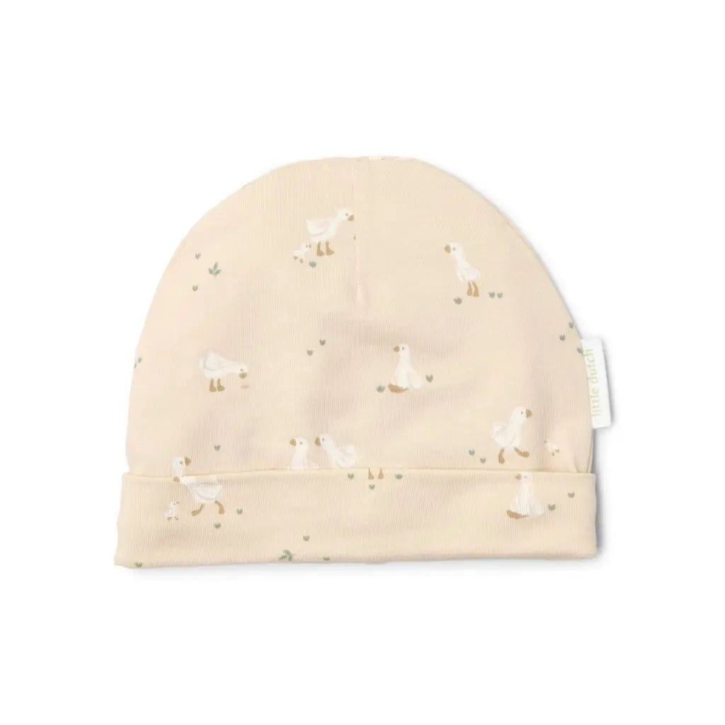 Little Dutch Bonnet Little Goose Beige unisexe