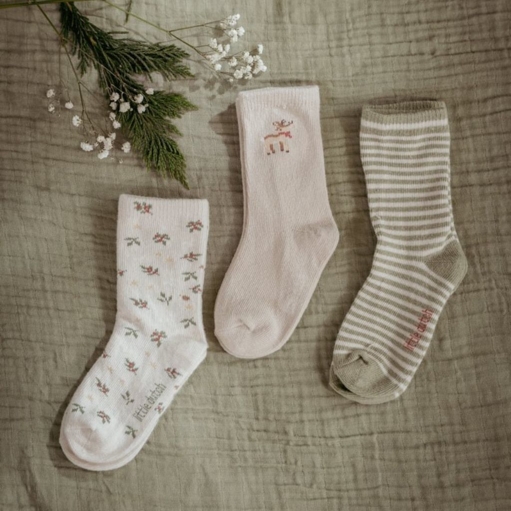 Little Dutch Chaussettes Little Christmas 15/16 - 3 pièces
