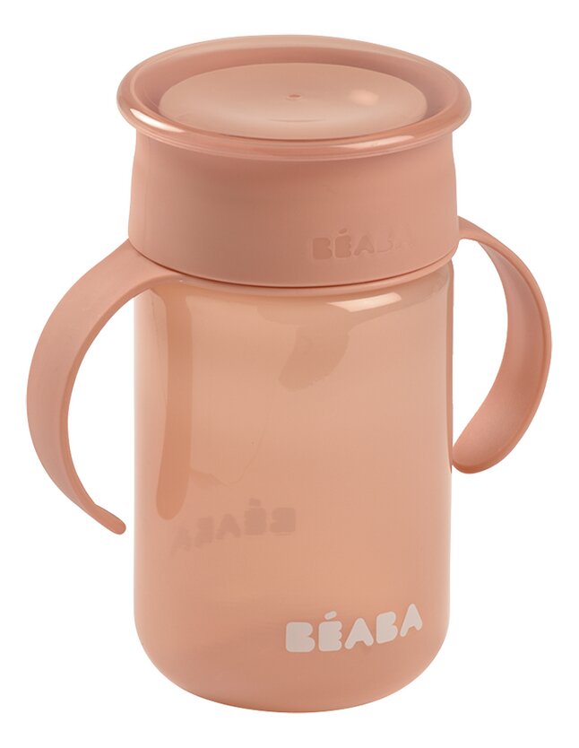 Béaba Oefenbeker 360° roze 340 ml