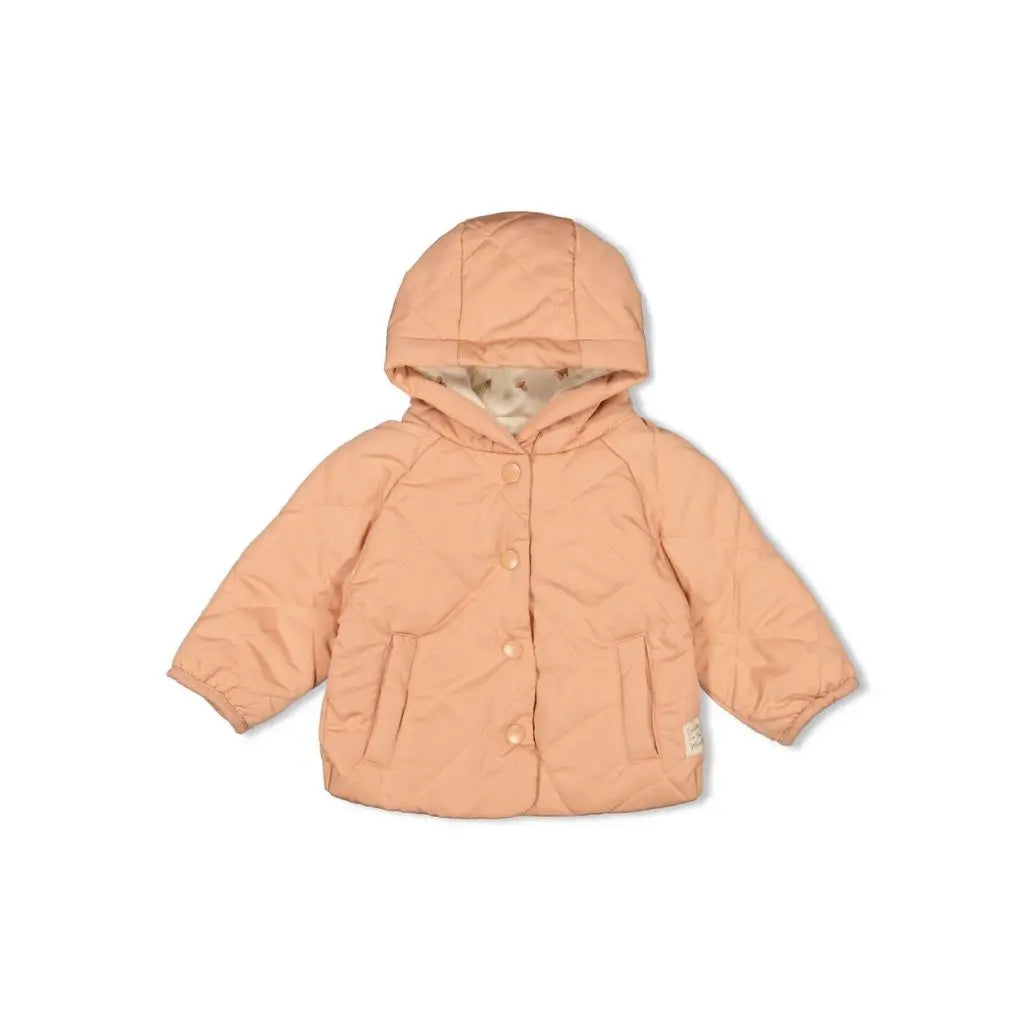 Feetje Veste avec capuche Dancing in the Moonlight Terra Pink