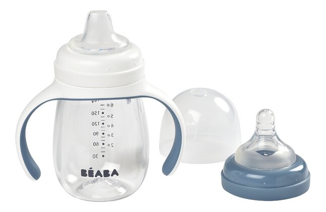 Béaba Gobelet d'apprentissage 2 en 1 210 ml Windy Blue