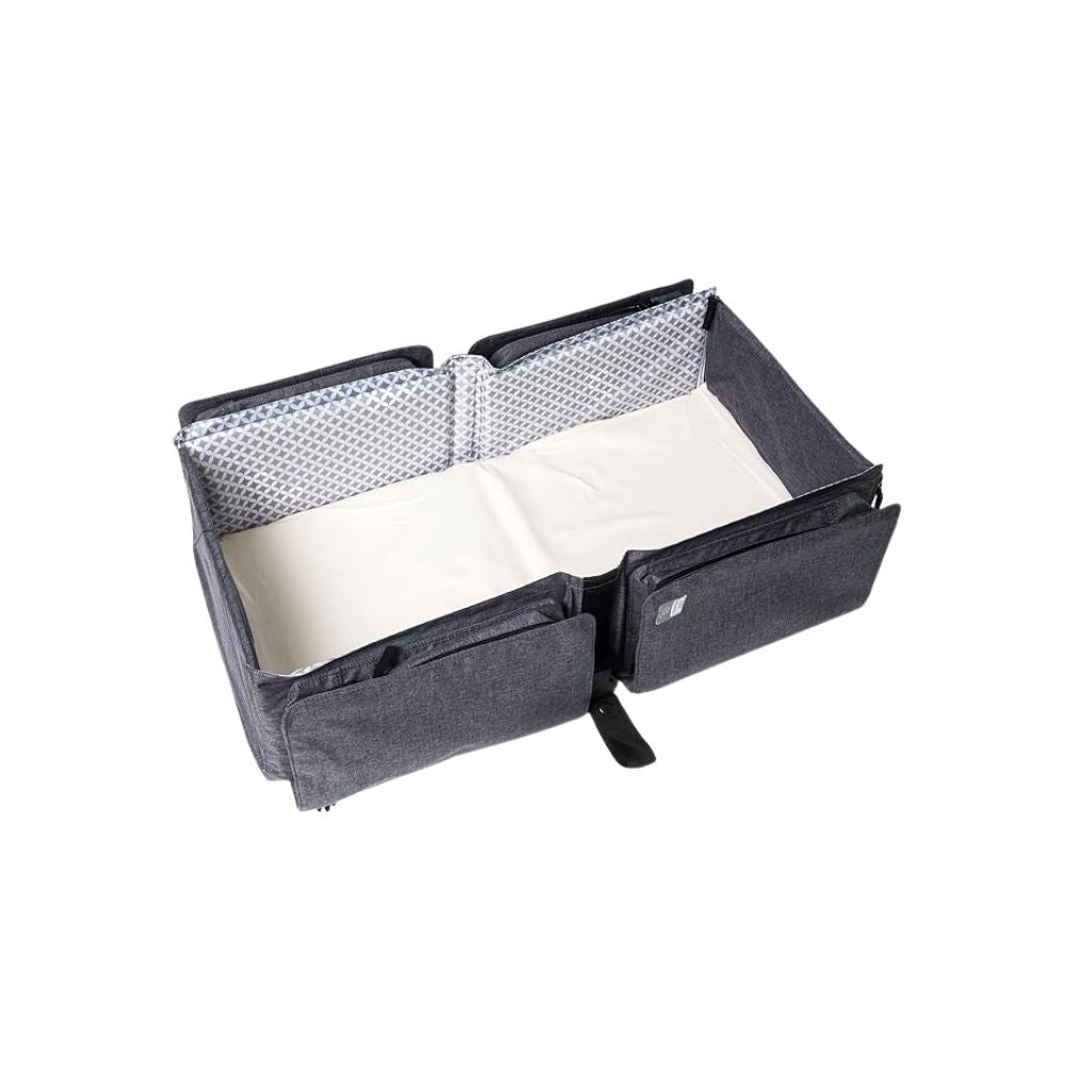 doomoo Verzorgingstas Baby Travel chiné antraciet grijs