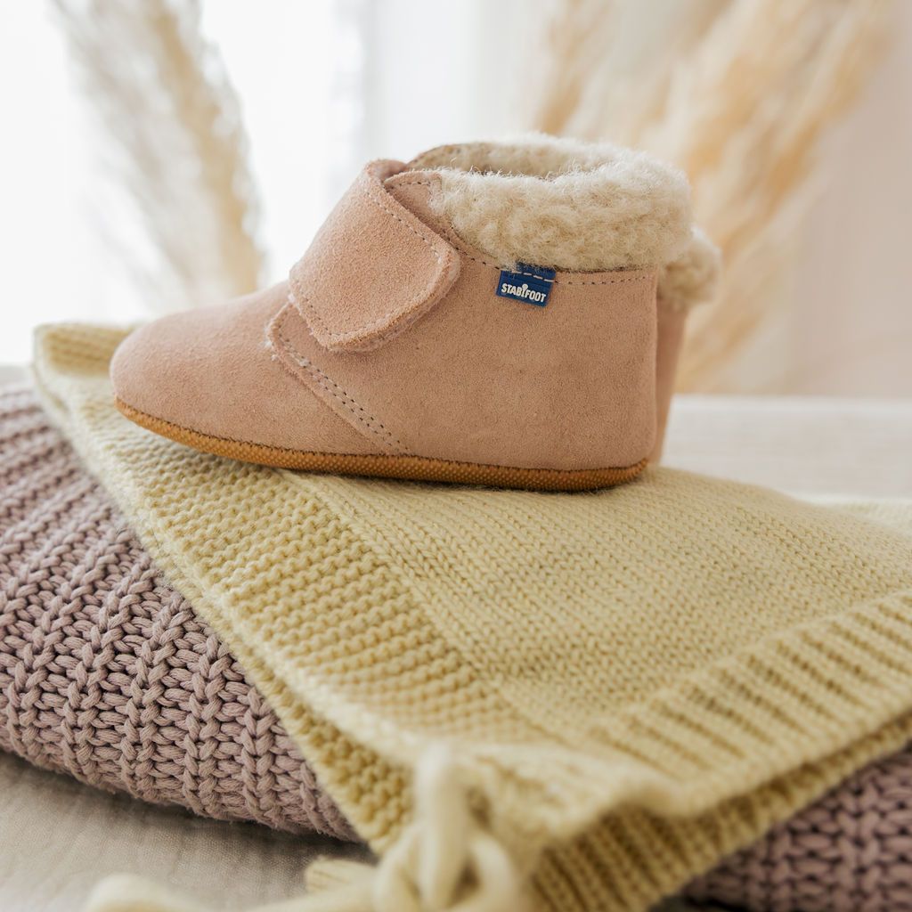 Stabifoot Chaussons bébé en cuir Antique hiver