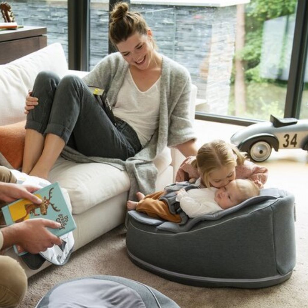 doomoo Pouf Seat 'n Swing Anthracite