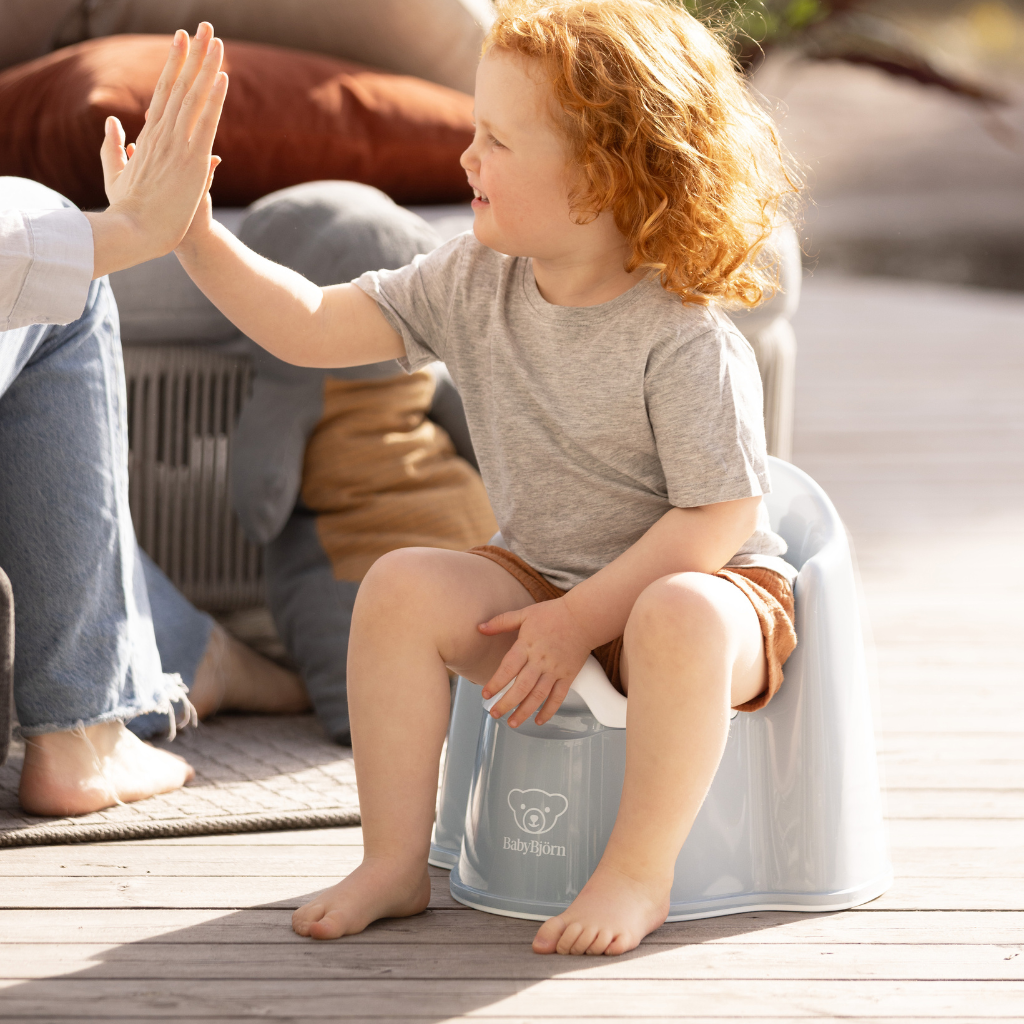 BabyBjörn Potje grijs