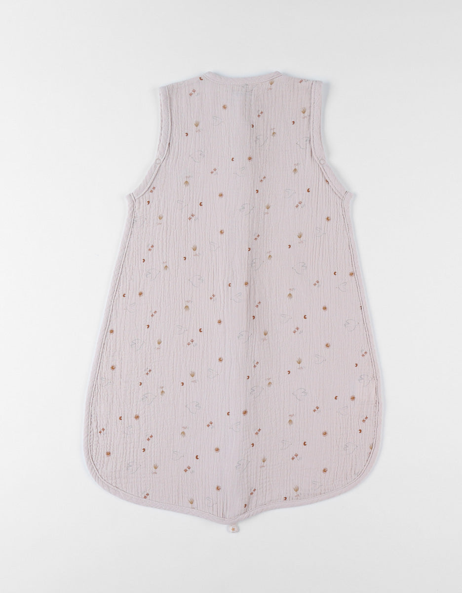 Noukie's Sac de couchage d'été Doves of Happiness 70 cm rose