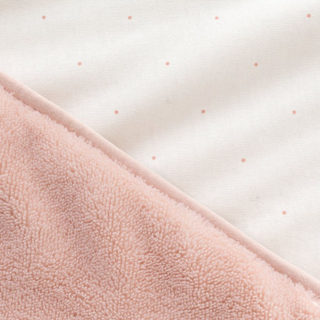 Bemini Couverture Softy Blush pady jersey 75 x 100 cm
